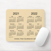 2021-202 Schuljahr Weizenkalender von Janz Mousepad (Mit Mouse)