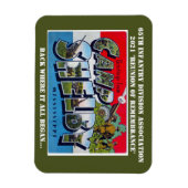 2021, 65. WIEDERSEHEN, 3 Zoll x 4 Zoll, flexibles Magnet (Vertikal)