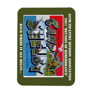 2021, 65. WIEDERSEHEN, 3 Zoll x 4 Zoll, flexibles Magnet