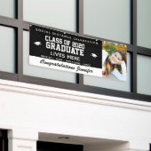2021 Abschluss-Banner - Personalisiert Banner (Äußeres Gebäude)