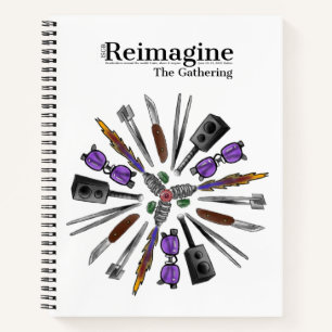 2021 Ansammlung T - Shirt Design Jumbo Sketch Book Notizblock