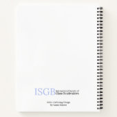 2021 Ansammlung T - Shirt Design Jumbo Sketch Book Notizblock (Rückseite)