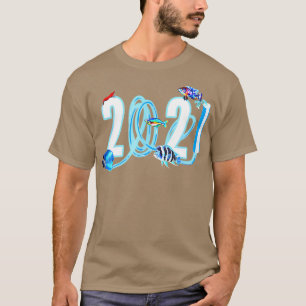 2021 Aquarium Fischliebhaber T-Shirt