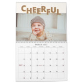 2021 Baby Calendar Multi-Foto Kalender (Mär 2027)