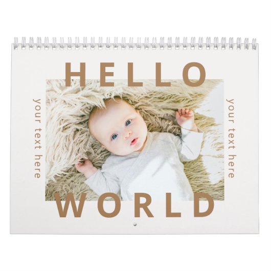 2021 Baby Calendar Multi-Foto Kalender (Titelbild)