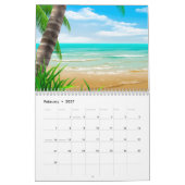 2021 Beach Summer Fun Calendar Kalender (Feb 2027)