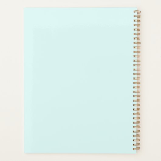 2021 Bestes Jahr für Personalisiertes Aqua Planer (Rückseite)