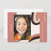 2021 Bio Formen Botanisches Foto Postkarte (Vorne/Hinten)