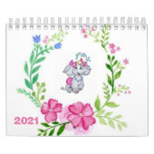 2021 Blume für Blumengestelle Kalender (Titelbild)