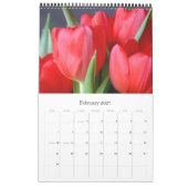 2021 Blume Nah-up Kalender (Feb 2027)