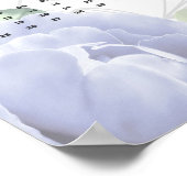2021 Blumenkalender Poster (Ecke)