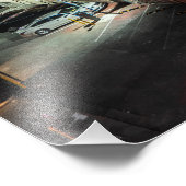 2021 Broadway Nashville Tennessee - Foto Print (Ecke)