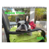 2021 BUBBA VIBE CALENDAR KALENDER (Titelbild)