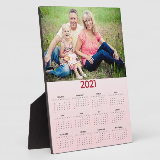 2021 Calendar Fotoplatte (Seite)