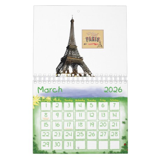 2021 Calendar Paris, Frankreich Kalender (Mär 2026)