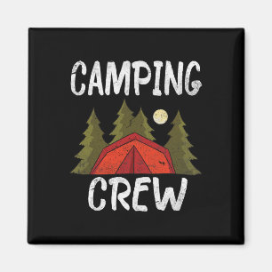 2021 Camping-Crew Familien-Camper-Straßen-Trip pas Magnet