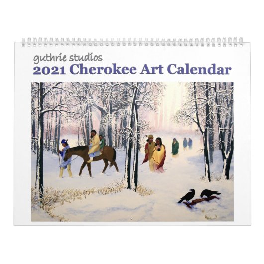 2021 Cherokee Art Kalender (Titelbild)