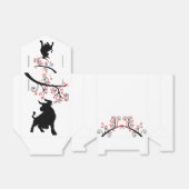 2021 chinesische Neujahrsblüten aus Ox und Rot Geschenkschachtel (Ungefaltet)