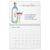 2021 Cocktail Mixed Drink Rezepte Alkohol Bar Kalender (Jan 2027)