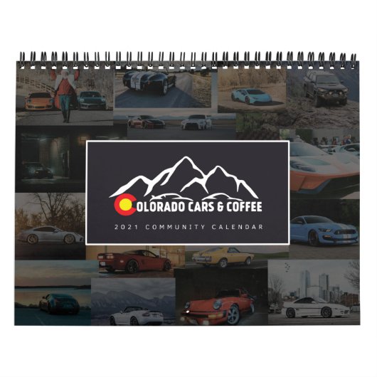 2021 Colorado Cars & Coffee Community Kalender (Titelbild)