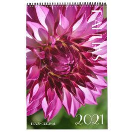 2021 DAHLIA CALENDAR - DRYANORIGINALER KALENDER