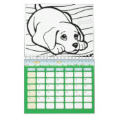 2021 Der farbenfrohe französische Buchkalender für Kalender (Mär 2027)