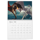 2021 Der mächtige Drache jedes Jahr Fantasiekalend Kalender (Feb 2026)