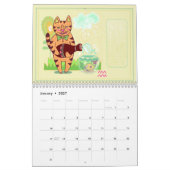 2021 Der Zodiac Cats-Kalender Kalender (Jan 2027)