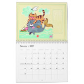 2021 Der Zodiac Cats-Kalender Kalender (Feb 2027)