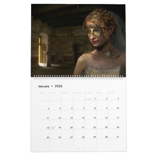 2021 Digital Surreal & Fantasy Art Kalender (Jan 2026)
