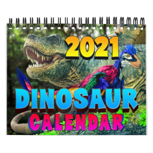 2021 DINOSAUR WELTKALENDER: Kinderkalender Kalender