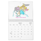 2021 Engel Midge - Diätgefühl Cartoon Gewichtsverl Kalender (Mär 2027)