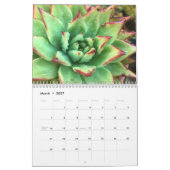 2021 Farbenfrohe Pflanze Garten Kalender (Mär 2027)