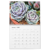 2021 Farbenfrohe Pflanze Garten Kalender (Jan 2027)