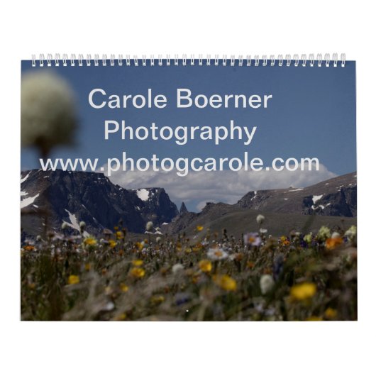 2021 Foto Kalender von Montana und Yellowstone NP (Titelbild)