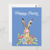 2021 Frohmask Bunny Quarantine Postkarte (Vorne/Hinten)