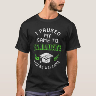 2021 Funny Gamer Graduate Senior Abschluss Geschen T-Shirt