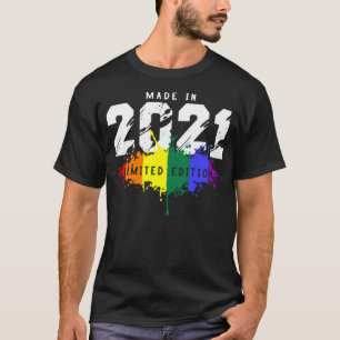 2021 Geburtstags-Homosexuell T-Shirt