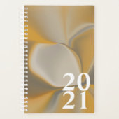 2021 Gelb und Grau, botanisches Blut Planer (Vorderseite)