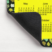 2021 Gelbe Blume Power Kalender von Janz Mousepad (Ecke)