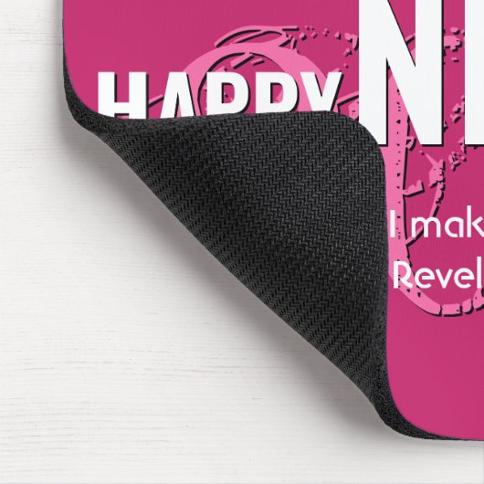 2021 | GLÜCKLICHES NEUJAHR | Christliche Schrift | Mousepad (Ecke)