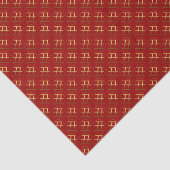 2021 Gold-Prägung für das Jahr 2021 Tissue Seidenpapier (Ausschnitt)