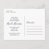 2021 Graduate Diagonal Postkarte (Rückseite)