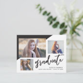 2021 Graduate Diagonal Postkarte (Stehend Vorderseite)