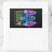 2021 Greensboro Summer Solstice Festival Keepake Rechteckiger Aufkleber (Tasche)