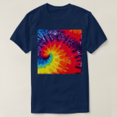 2021 Hippie Dippie Gefärbte Krawatte Muster T-Shirt (Design vorne)