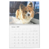 2021 Hudson der Fluffy Corgi Kalender (Jan 2027)