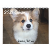 2021 Hudson der Fluffy Corgi Kalender (Titelbild)