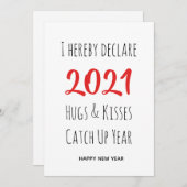 2021 HUGS AND KISSES CATCH UP | Neujahr (Vorne/Hinten)