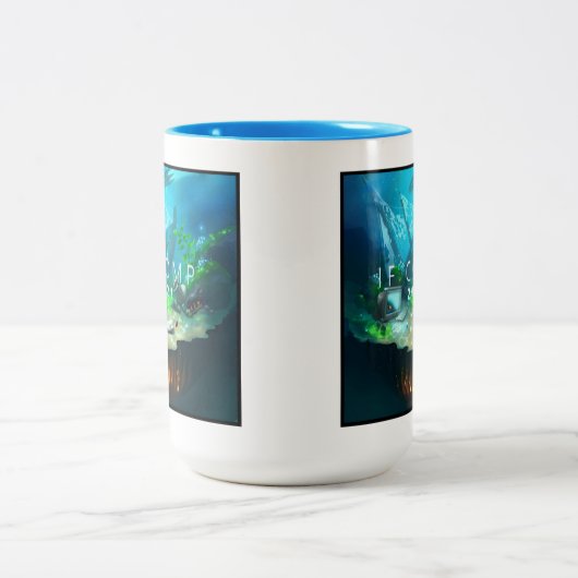 2021 IFComp Zwei-Tone-Tasse Zweifarbige Tasse (Mittel)